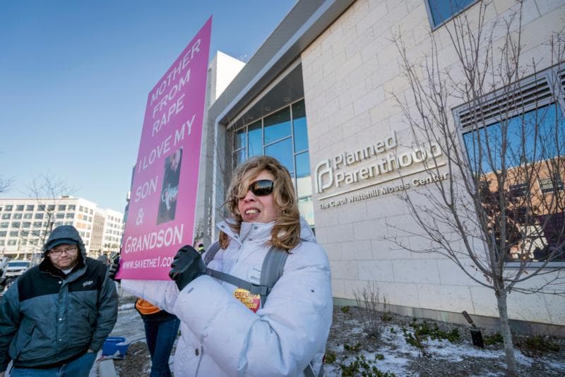 Planned Parenthood protest puts focus on abortion’s real-life consequences