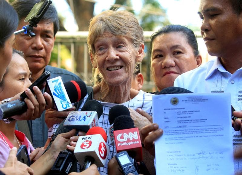 Australian nun refutes Philippine government claims about her actions