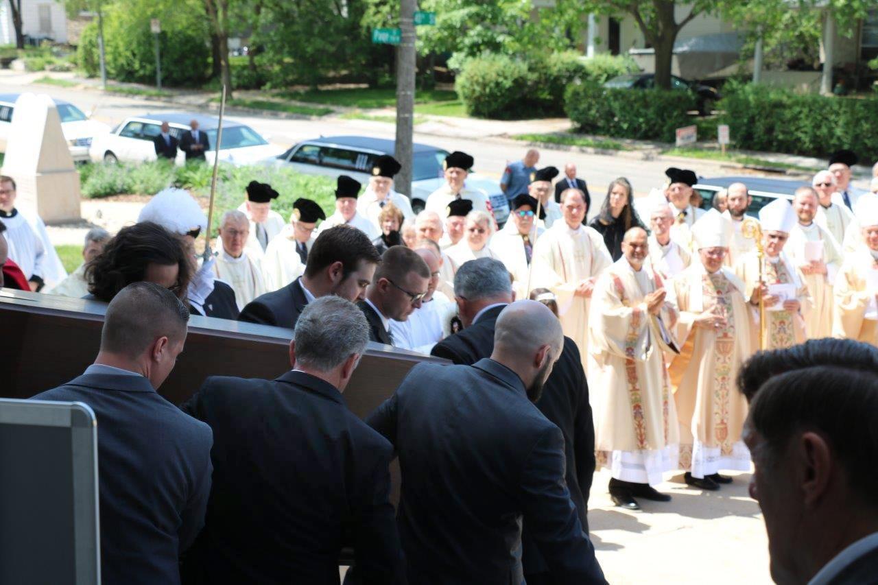 Funeral said for Bishop Milone, ‘a compassionate servant of the Lord’