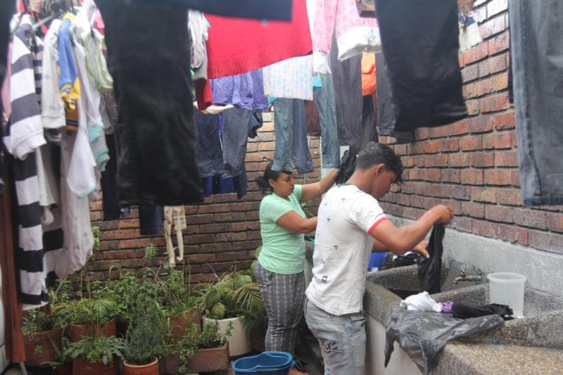 ‘We didn’t have food,’ say Venezuelan families at Colombian shelter