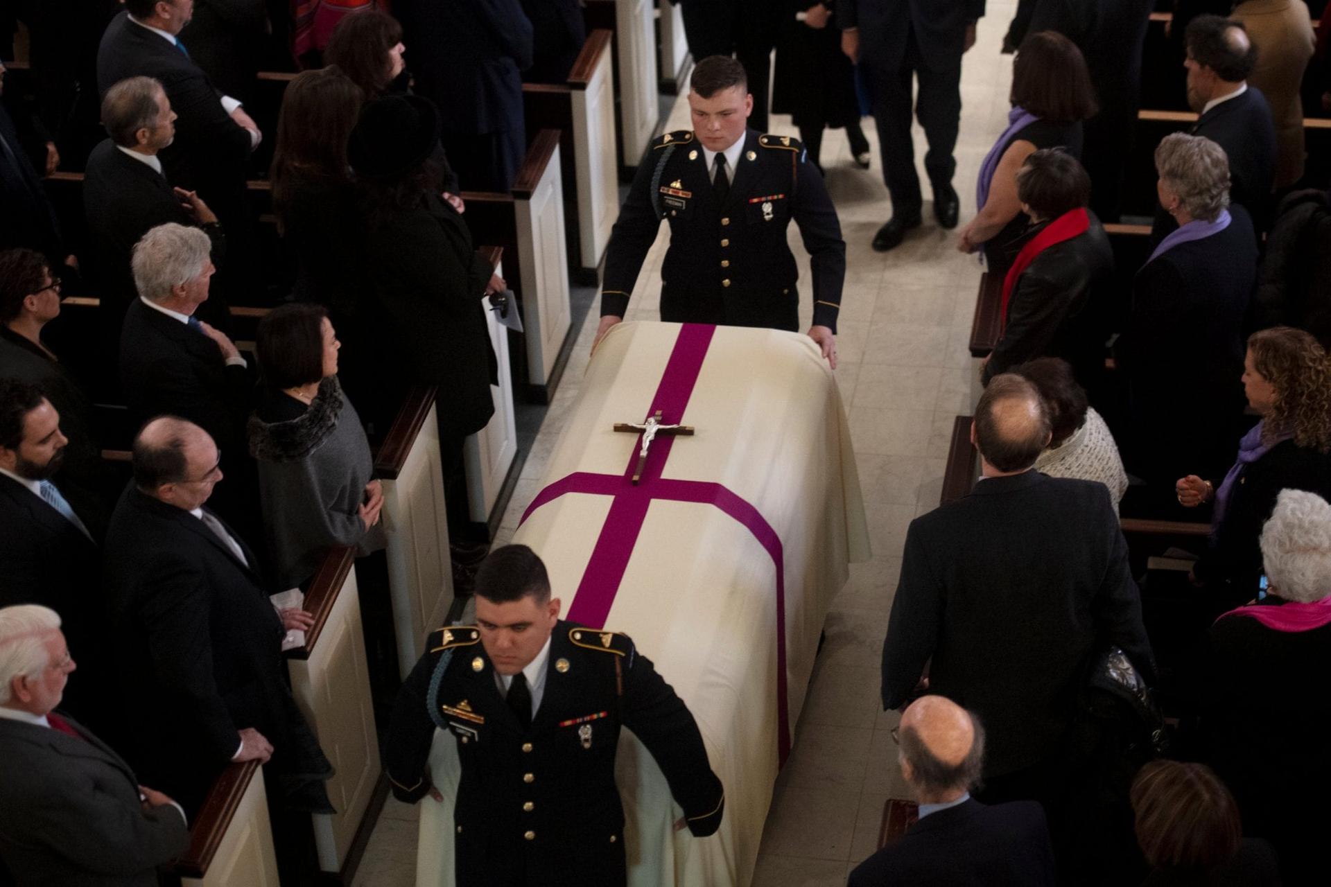 Dingell, longest serving member in Congress, recalled at funeral as ‘doer’