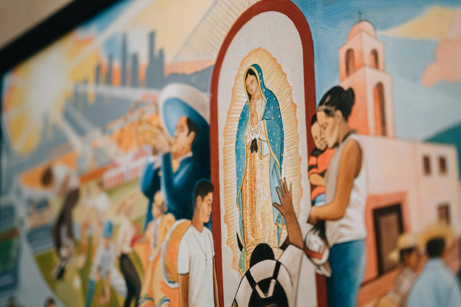 Los Angeles cathedral exhibit honors Our Lady of Guadalupe, St. Juan Diego