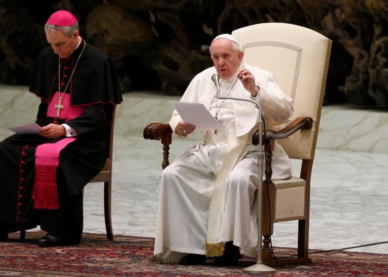 Martyrdom comes from following Christ without compromise, pope says
