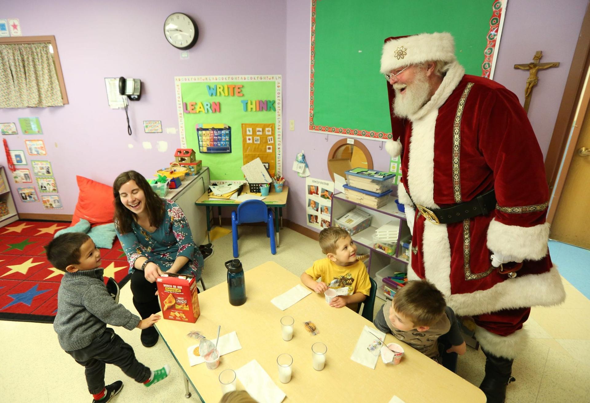 Santa has heart for bringing joy, true meaning of Christmas to children