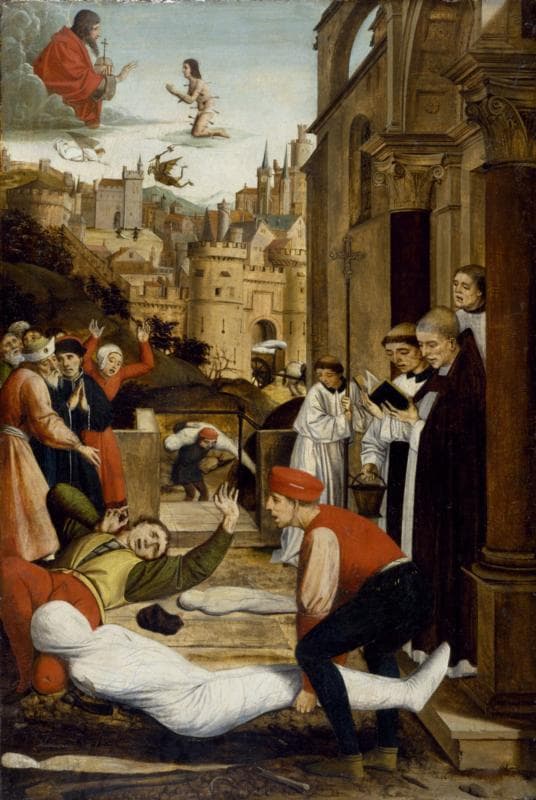 During plague, Catholic Church waived taxes, other requirements