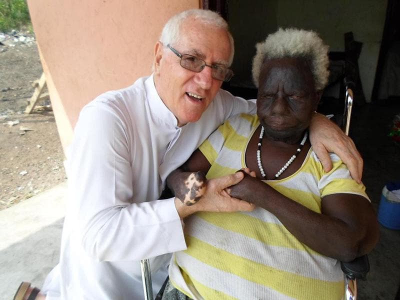 Irish priest makes ‘life a little easier’ at Ghana leprosarium