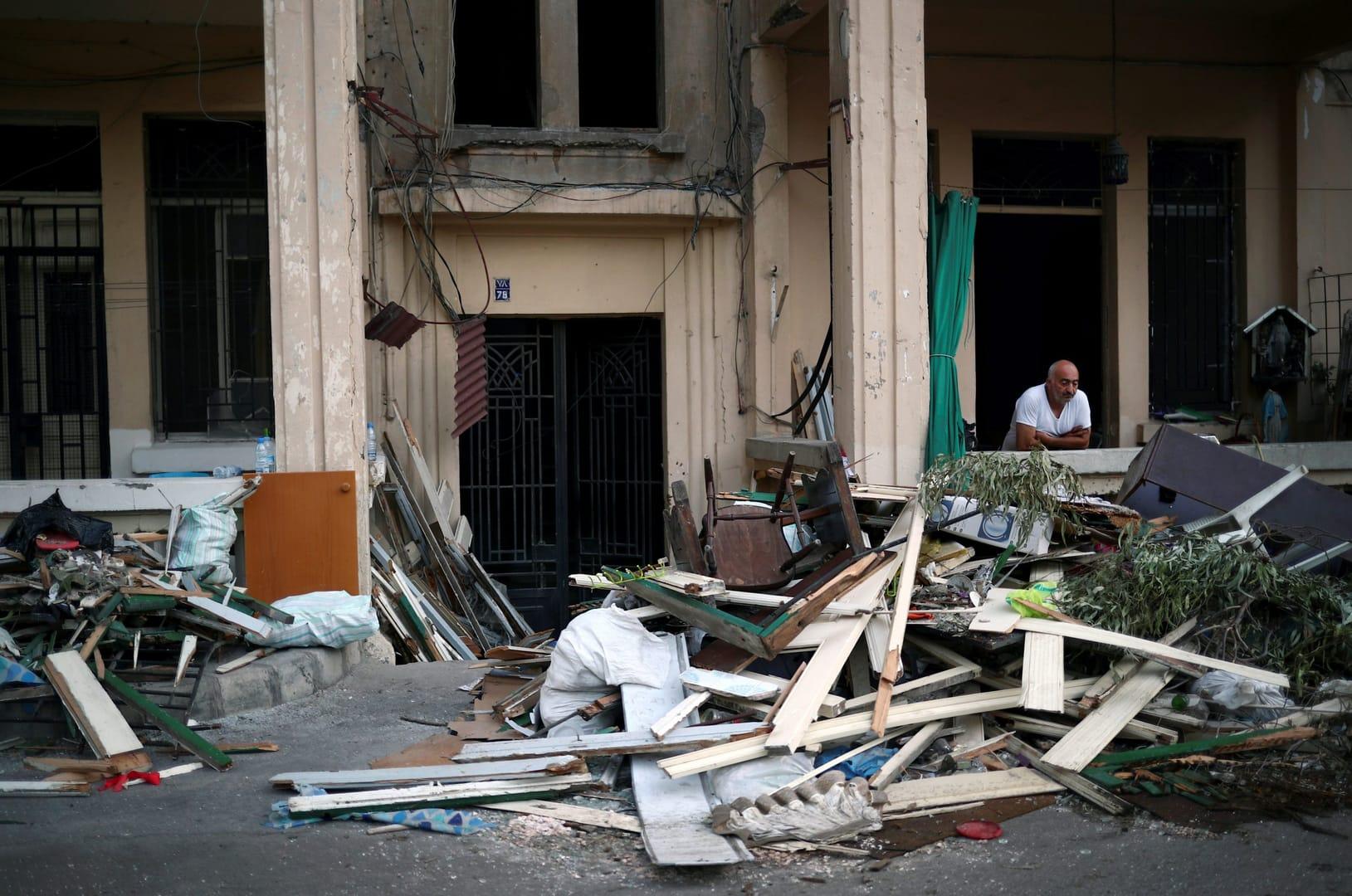 After blasts, Lebanese mobilize to pick up the pieces, physical and mental