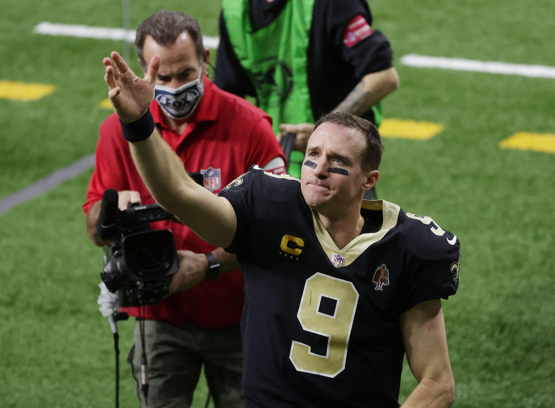 ‘Mystery man’ at prayer in New Orleans church turns out to be Drew Brees