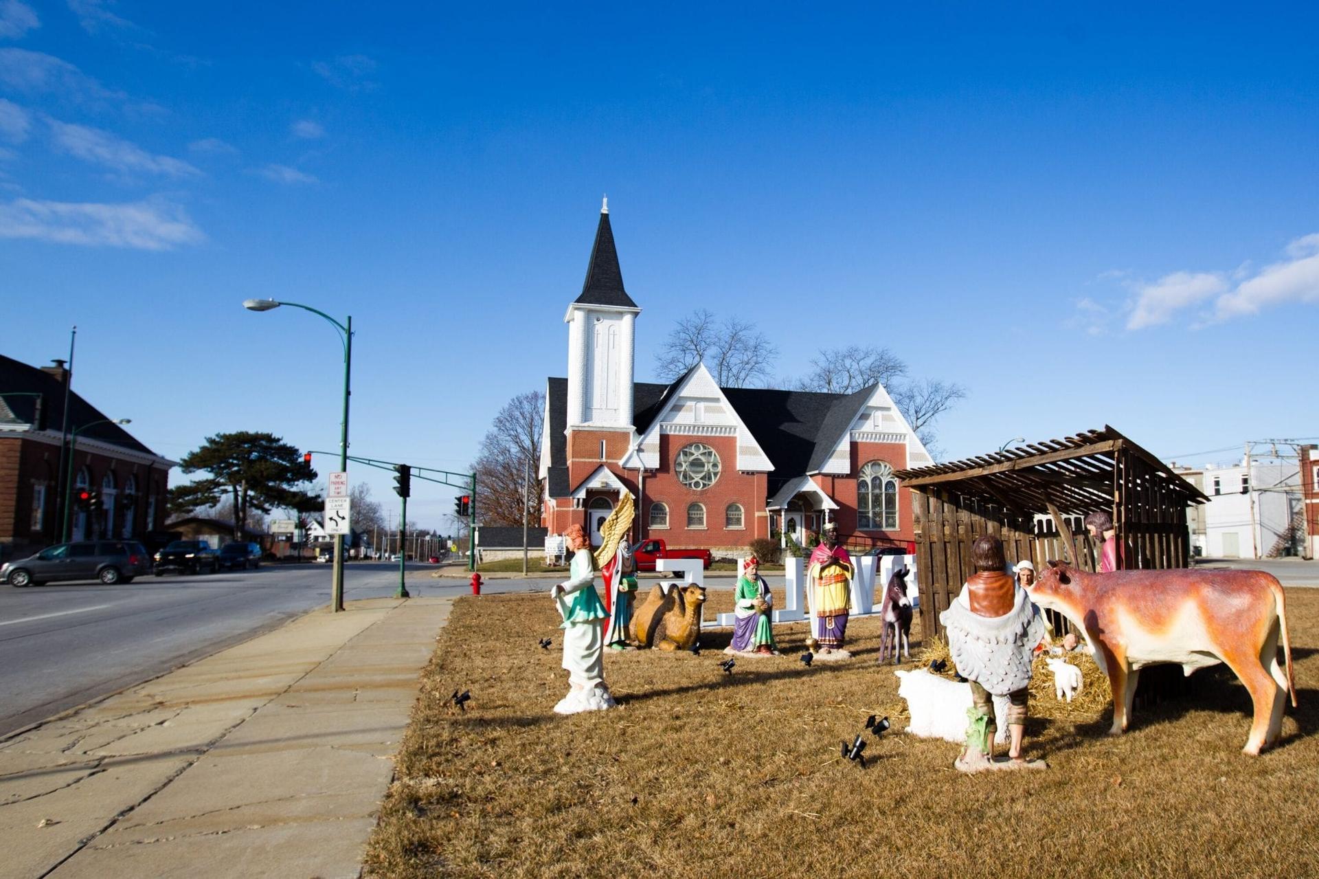 Nativity scene won’t be moving back to courthouse lawn