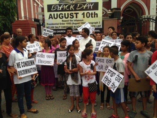 August 10 is a “black day” for Dalit Christians in India