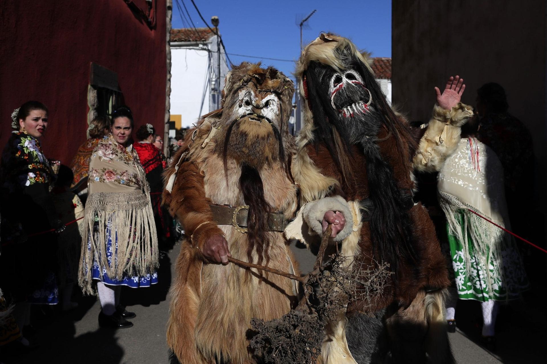 Spanish towns embrace peculiar old festivals