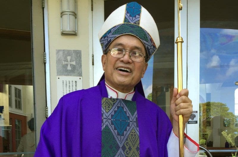 Slander lawsuit against Guam’s suspended archbishop dismissed; libel case continues