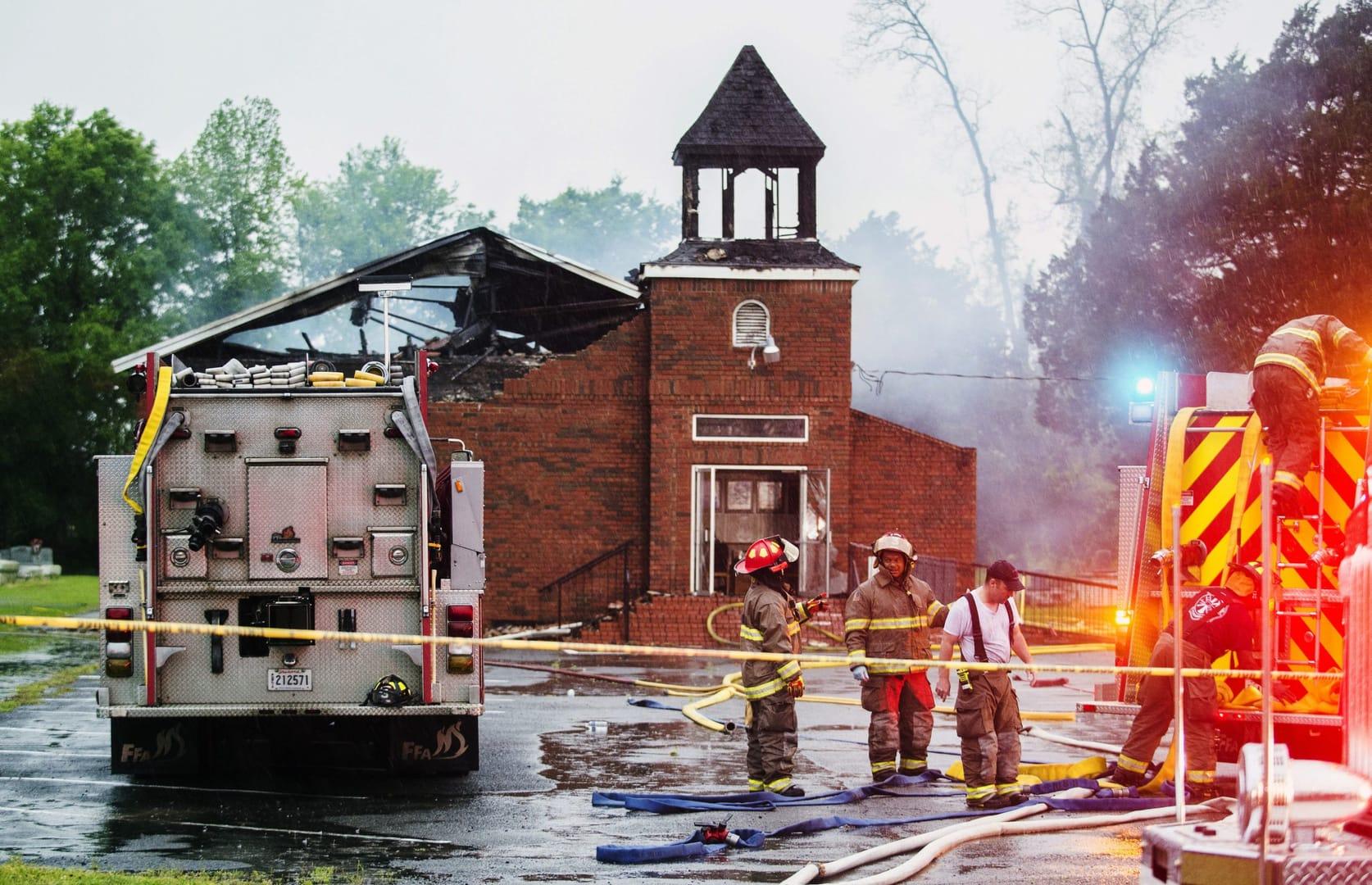 Catholic Diocese donates $50K to 3 black churches set on fire