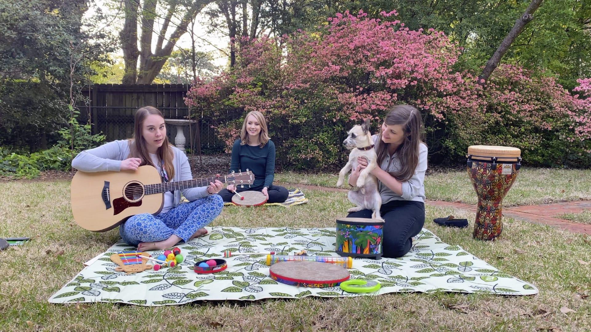 St. Jude music therapists organize backyard jams for kids
