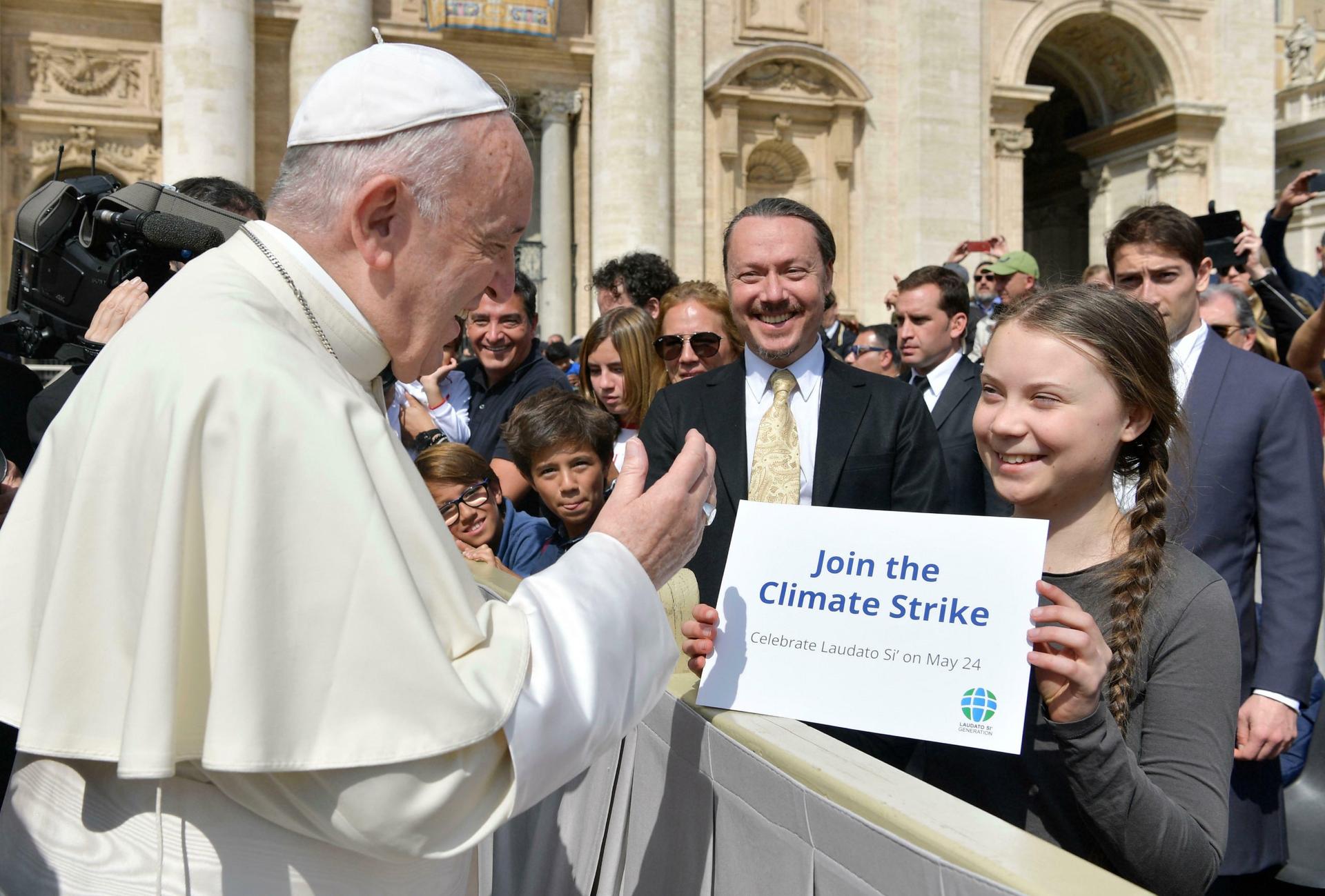 Vatican calls Greta Thunberg ‘great witness’ of Church’s environmental teaching