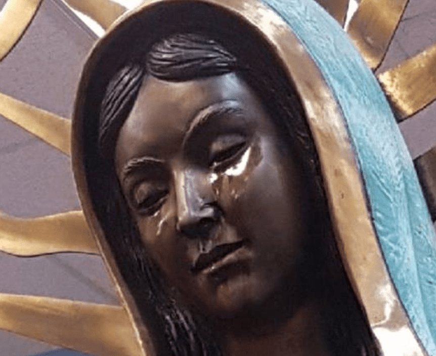 ‘Weeping’ Virgin Mary statue under investigation