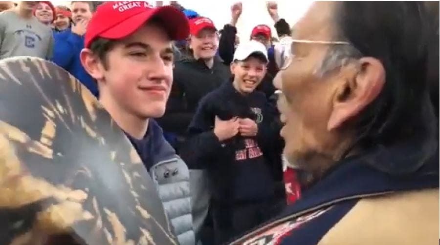 Diocese investigates after students mock Native American