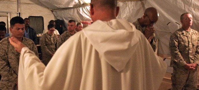 Military Archdiocese faces uphill battle to serve troops