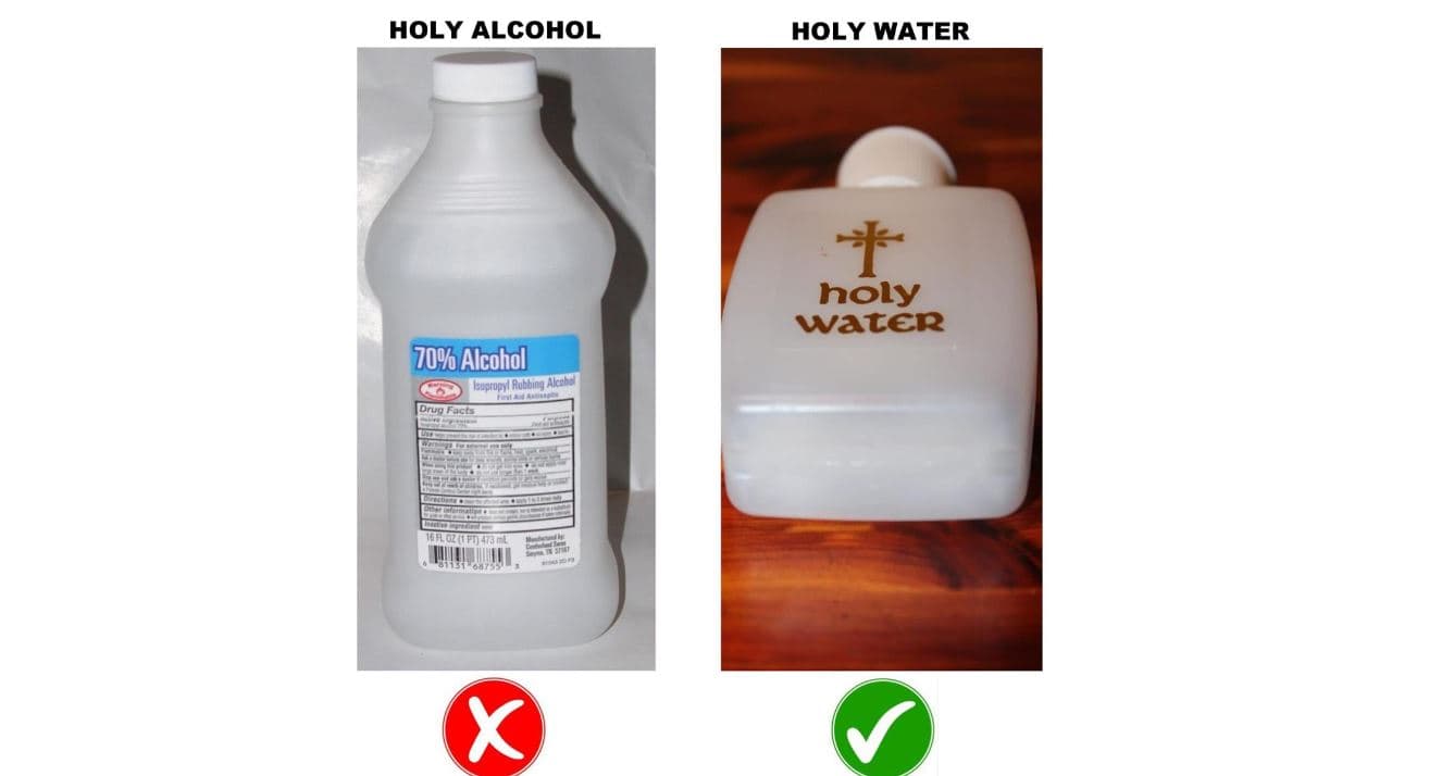 When it comes to holy water, the Church in the Philippines says accept no substitutes