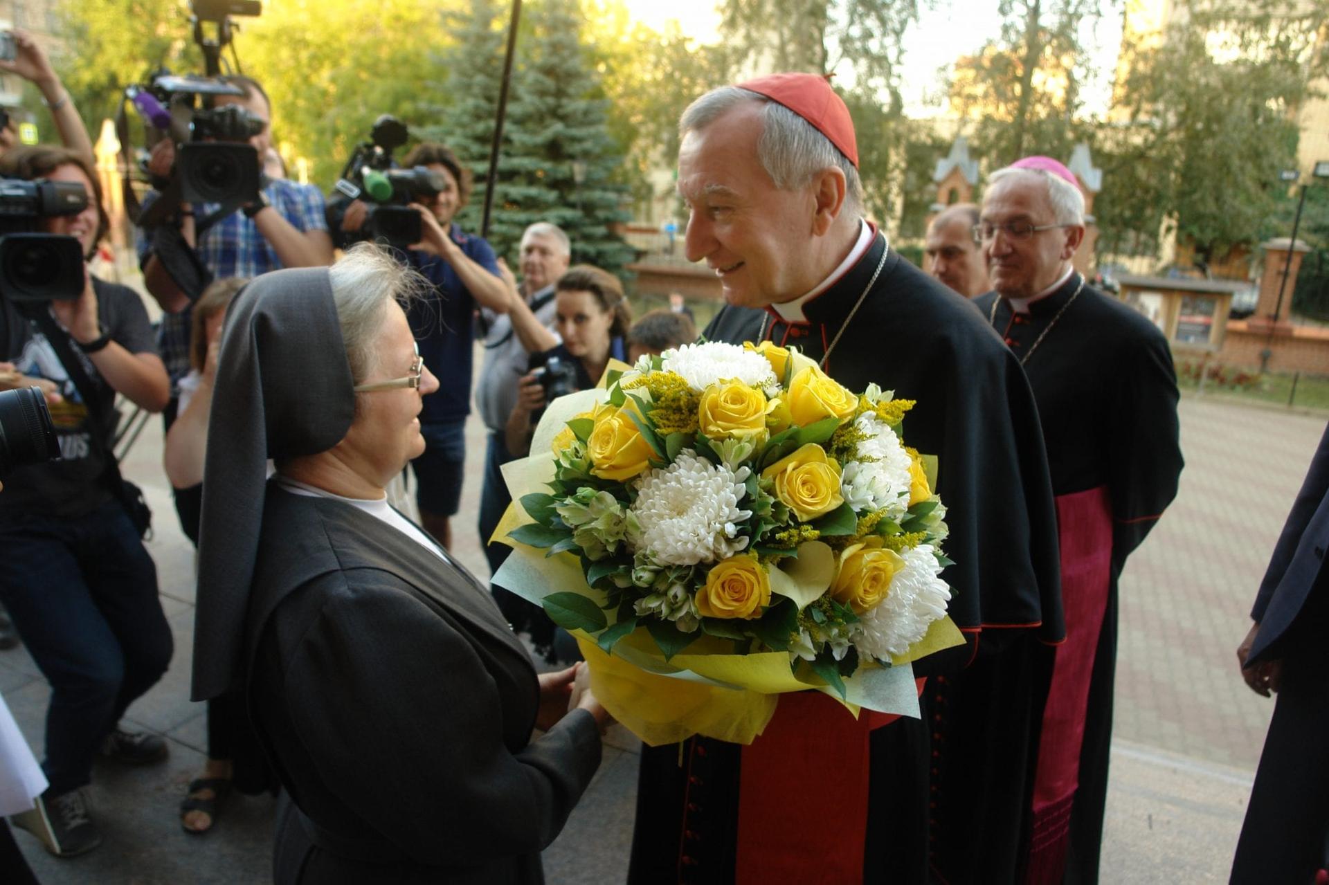 Russian Catholics hope Parolin visit improves situation for local Church