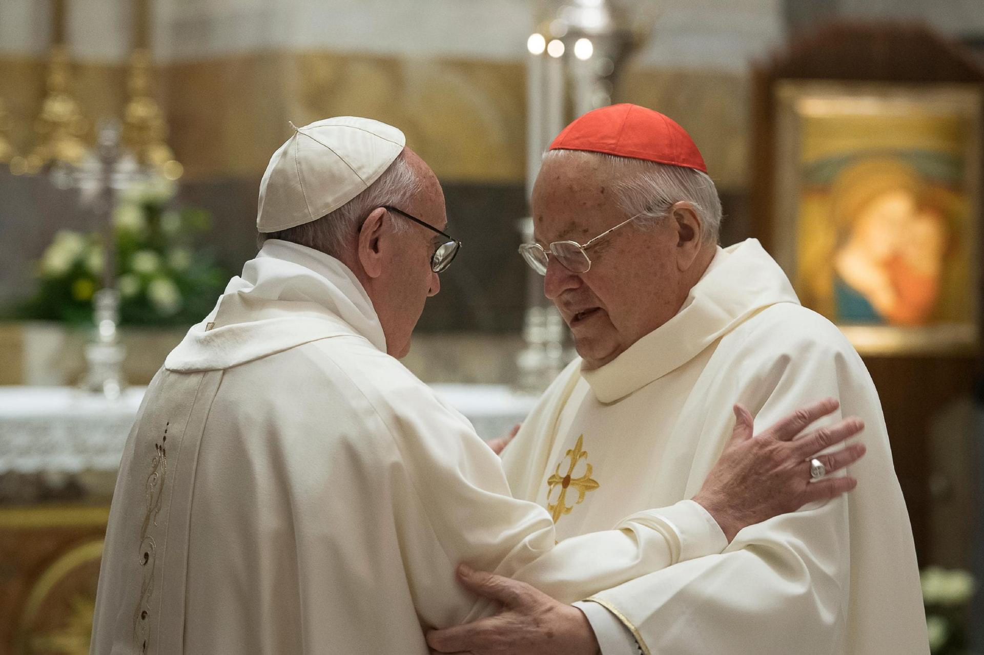 Pope celebrates Mass for birthday of College of Cardinals’ dean