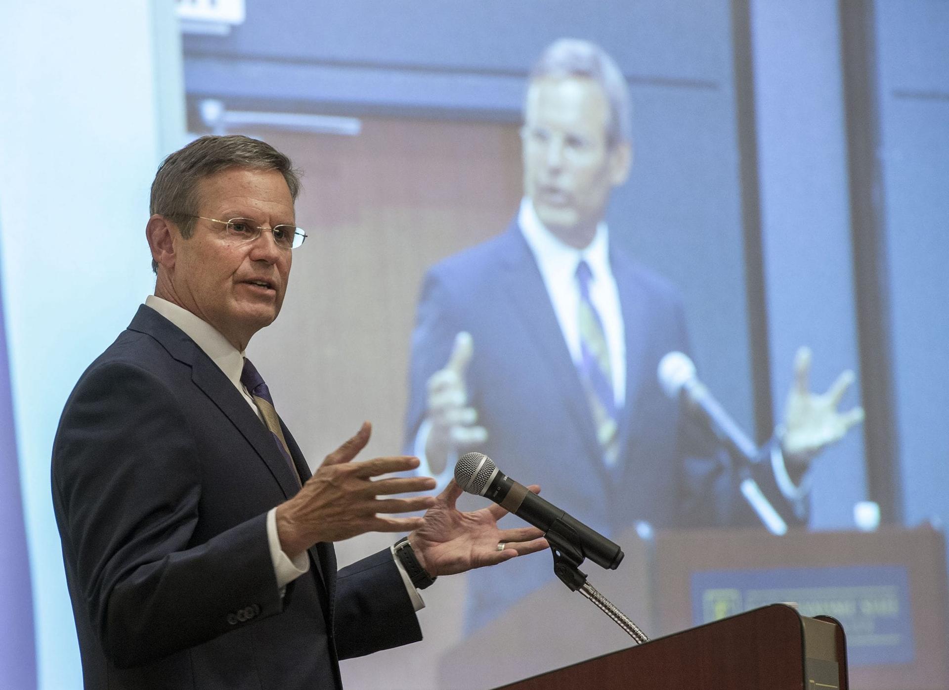Tennessee governor talks death penalty, faith