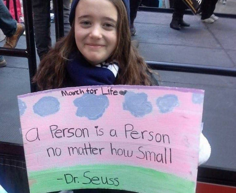 How Dr. Seuss can help explain the March for Life to children
