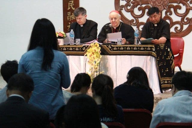 Vatican official tells Hong Kong youths: Get involved in synod prep