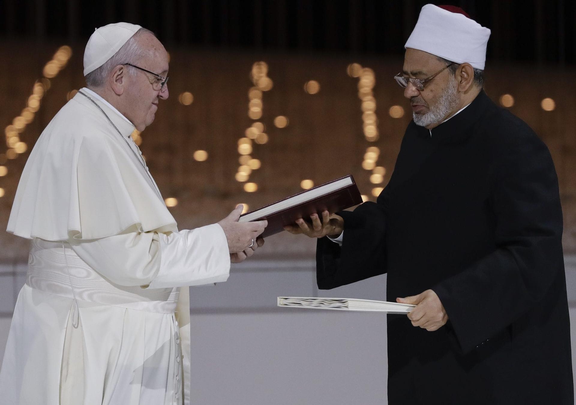 Biden joins Pope Francis, Grand Imam of Al-Azhar, in marking day of human fraternity