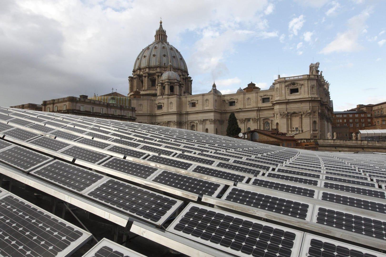 Vatican City State is pesticide-free, imports green energy