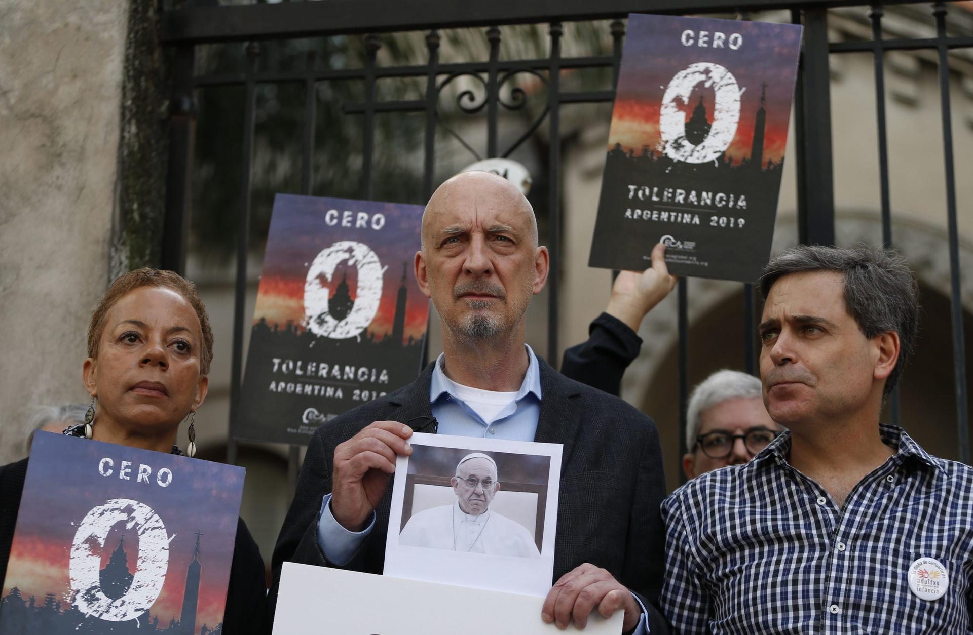 Activists demand pope ensure ‘zero tolerance’ in Argentina