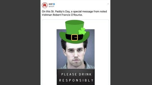 Irish Catholic group demands apology from GOP for ‘offensive meme’