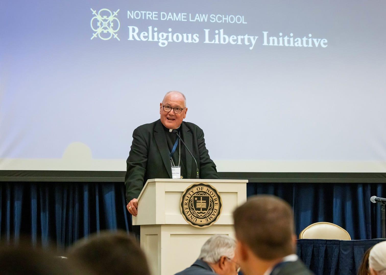 Dolan: Religious freedom is a human right and ‘essential’ to human dignity