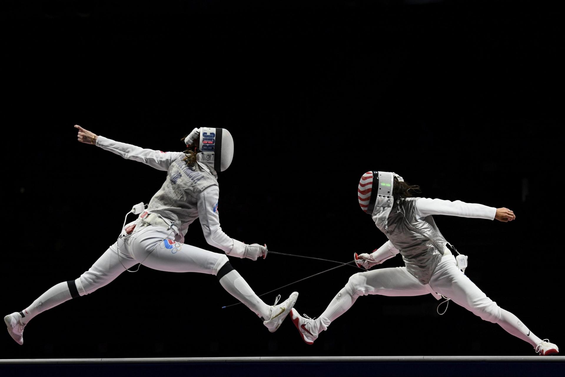 Notre Dame alum is first American to win individual gold in foil fencing