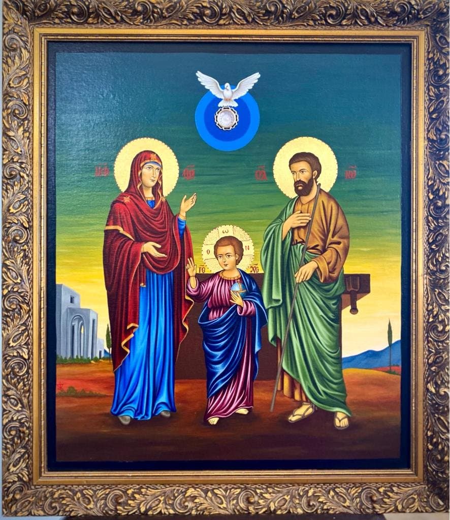 Holy Family icon for unity, peace, begins ‘pilgrimage’ in Middle East