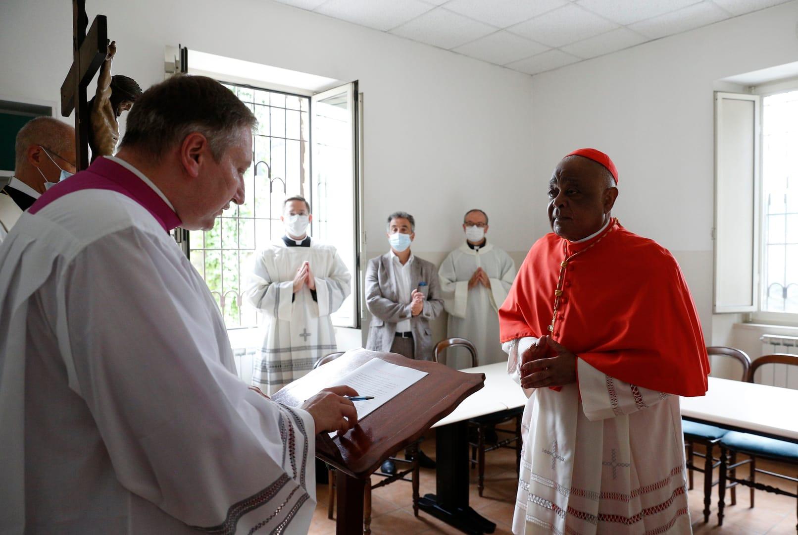Cardinal Gregory seals his relationship with the Diocese of Rome