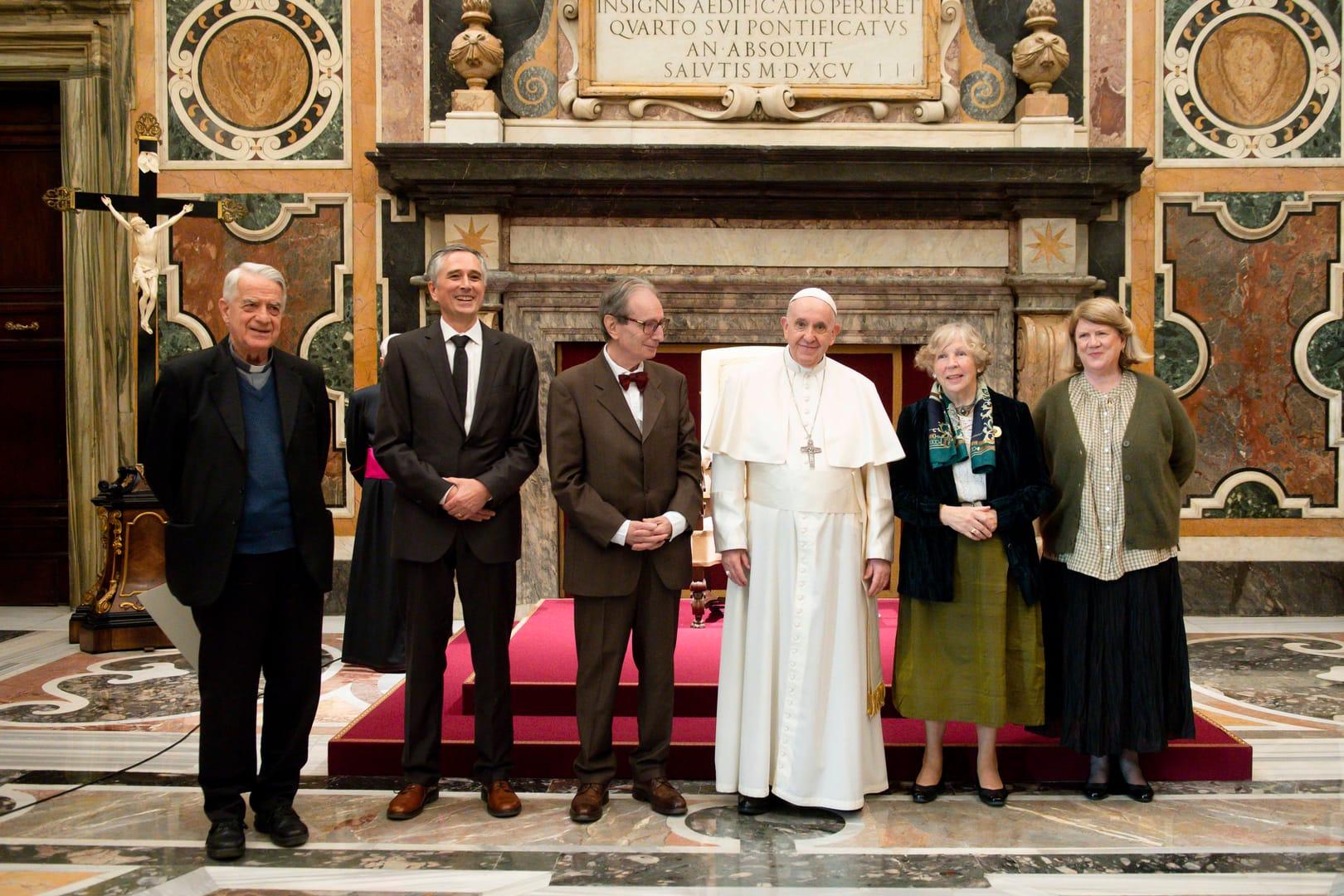 Pope urges Ratzinger Prize winners to hold fast to truth like Pope Benedict