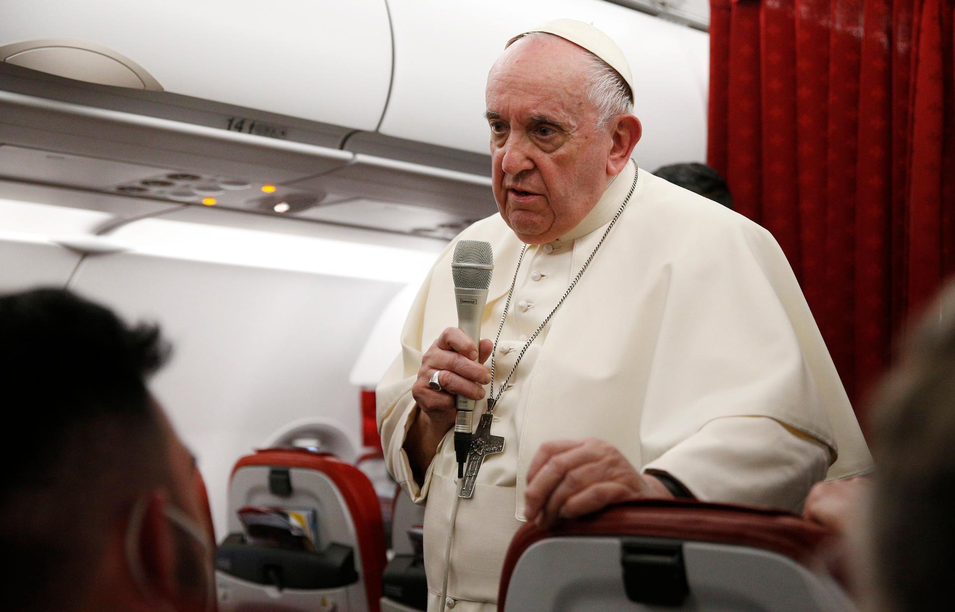 Pope indicates he has not spoken directly to Putin about Ukraine war
