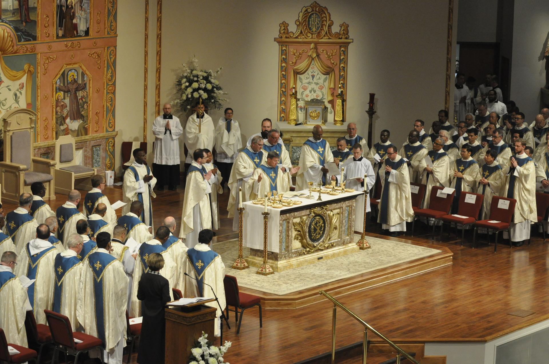 For Catholics, first in-person chrism Mass in two years is like a reunion