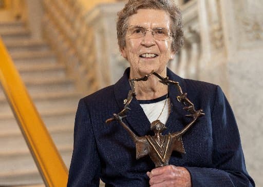 Sister Keehan honored for her years of advocacy of health care reform