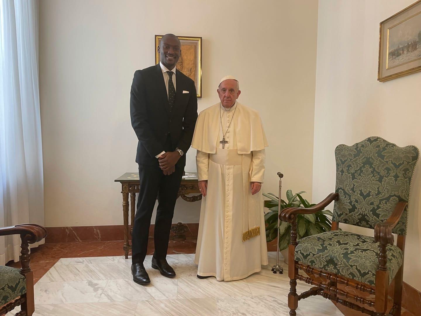 NBA’s Biyombo brings Congo to the pope after trip canceled