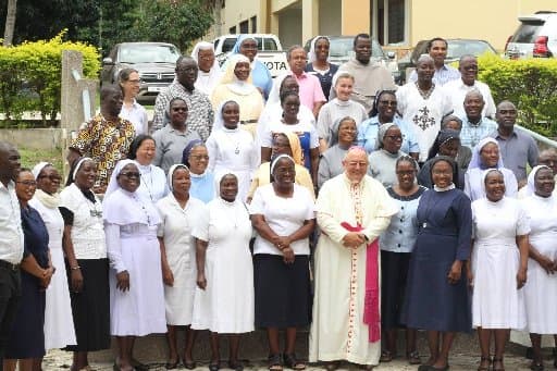 Renew the church, increase its visibility in Ghana, nuncio tells religious