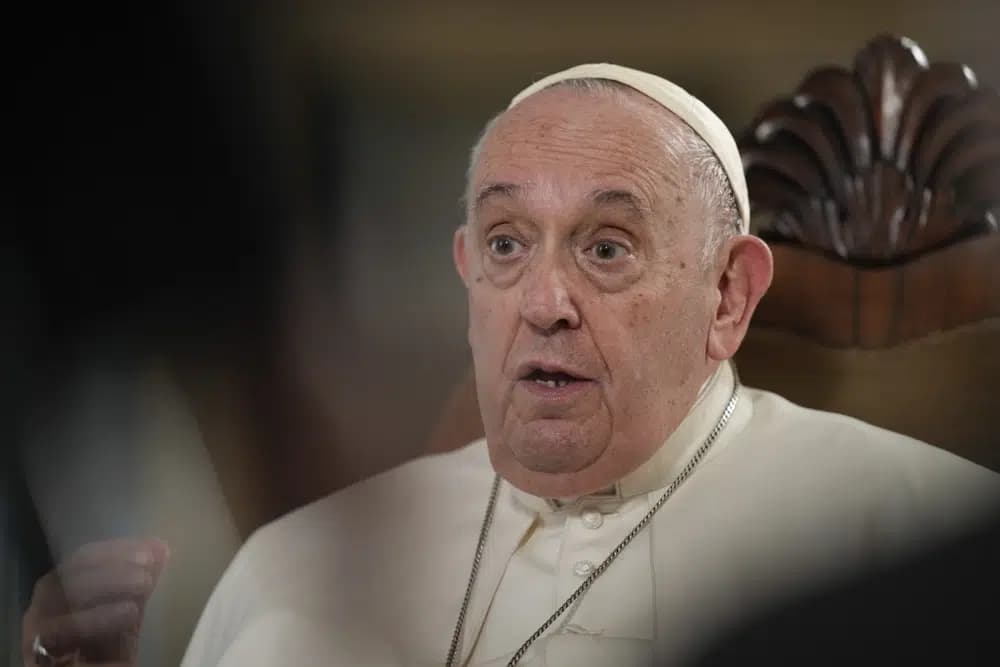 In new interview, pope touches on priestly celibacy, situation in Latin America