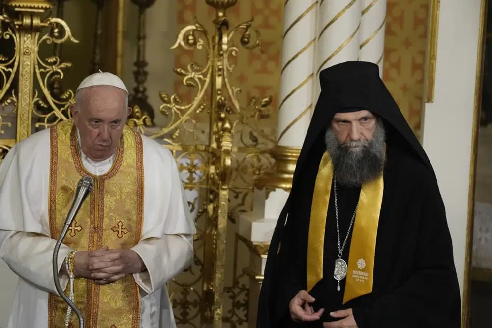 Greek Catholic leader tells Pope Church is bridge between East and West