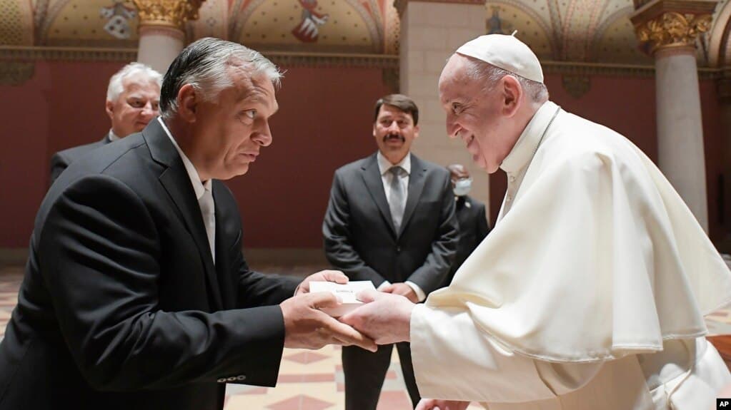 Competing versions of Christianity between Pope, Hungary’s Orban on display