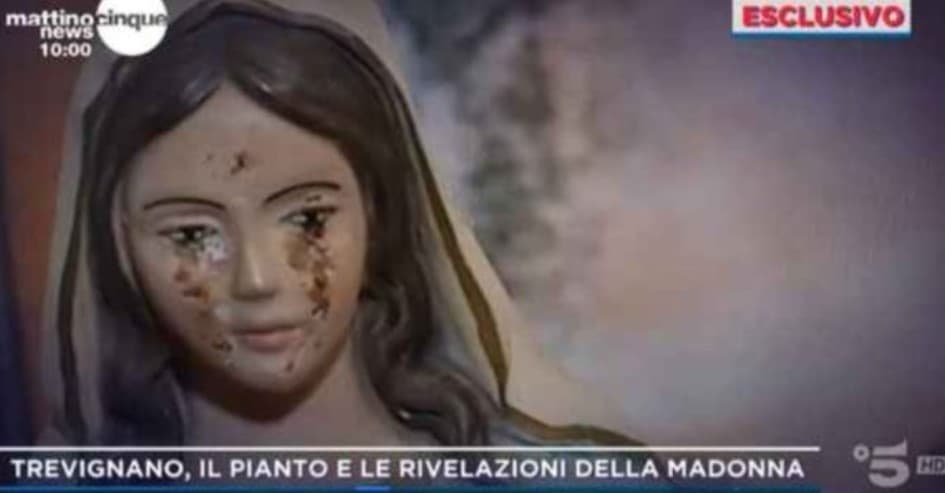 Bleeding Madonna, ‘miracle of the gnocchi’ and 007 priests create Italian sensation