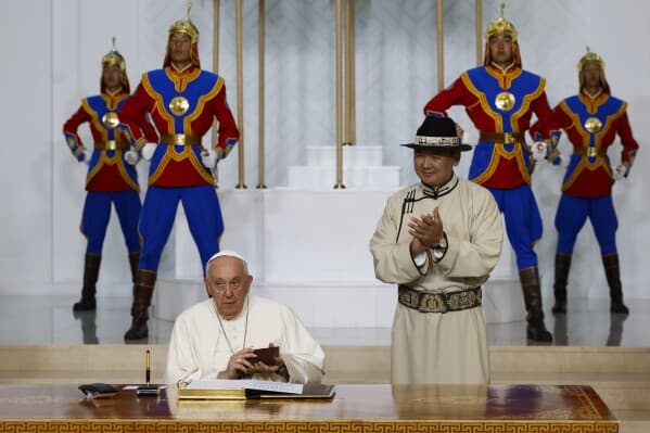 Pope’s visit to Mongolia a classic example of the Vatican thinking in centuries