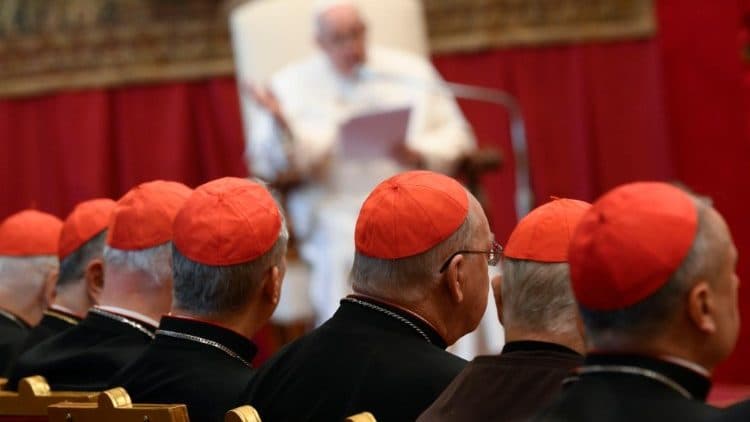 Pope calls Vatican bureaucrats to resist ‘rigid ideological positions’