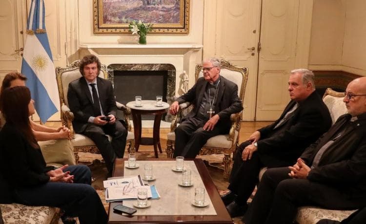 Bishops meet with Milei and complain about poverty in Argentina
