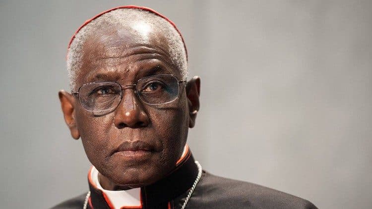 African cardinal, papal critic says Western prelates have lost their nerve